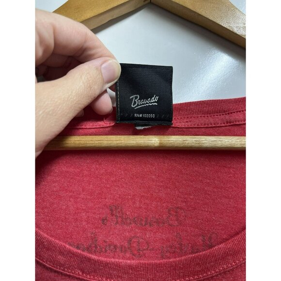 Harley Davidson Woman’s Red Tshirt Live To Ride Size Small 2017 - Picture 4 of 6